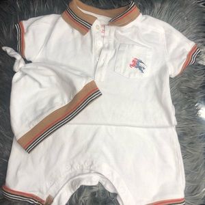 Burberry 2 piece baby set